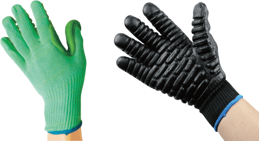 Anti-vibration gloves