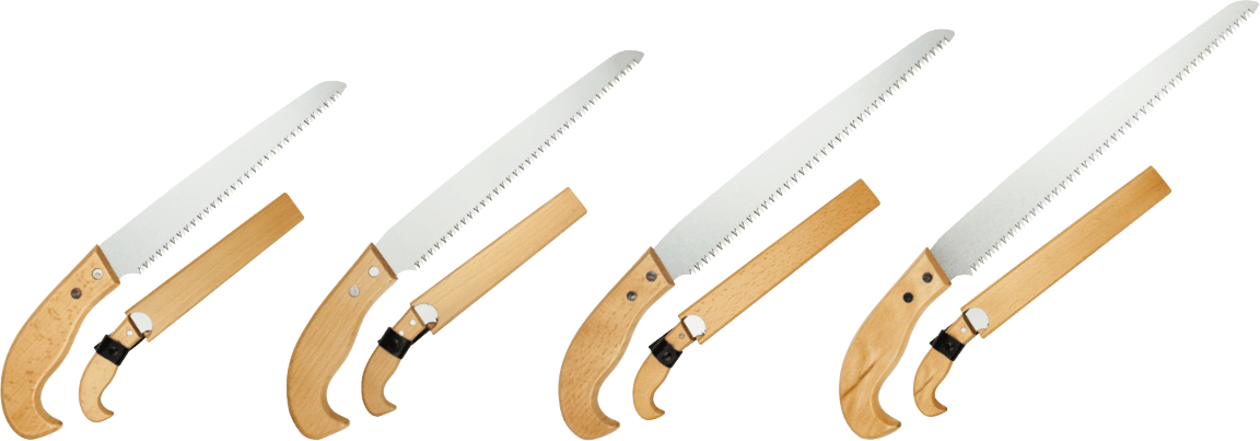 With wooden sheath